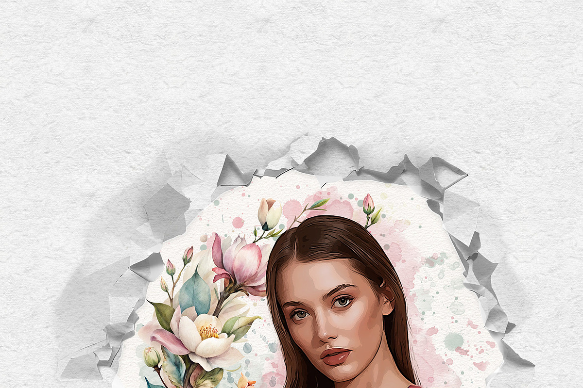 Turn Paper Cut Photo Effect, an Action Add-On by Photoshop Action (Photo 3 of 18)