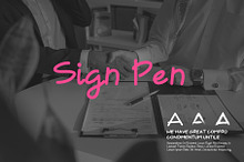 Sign Pen Font