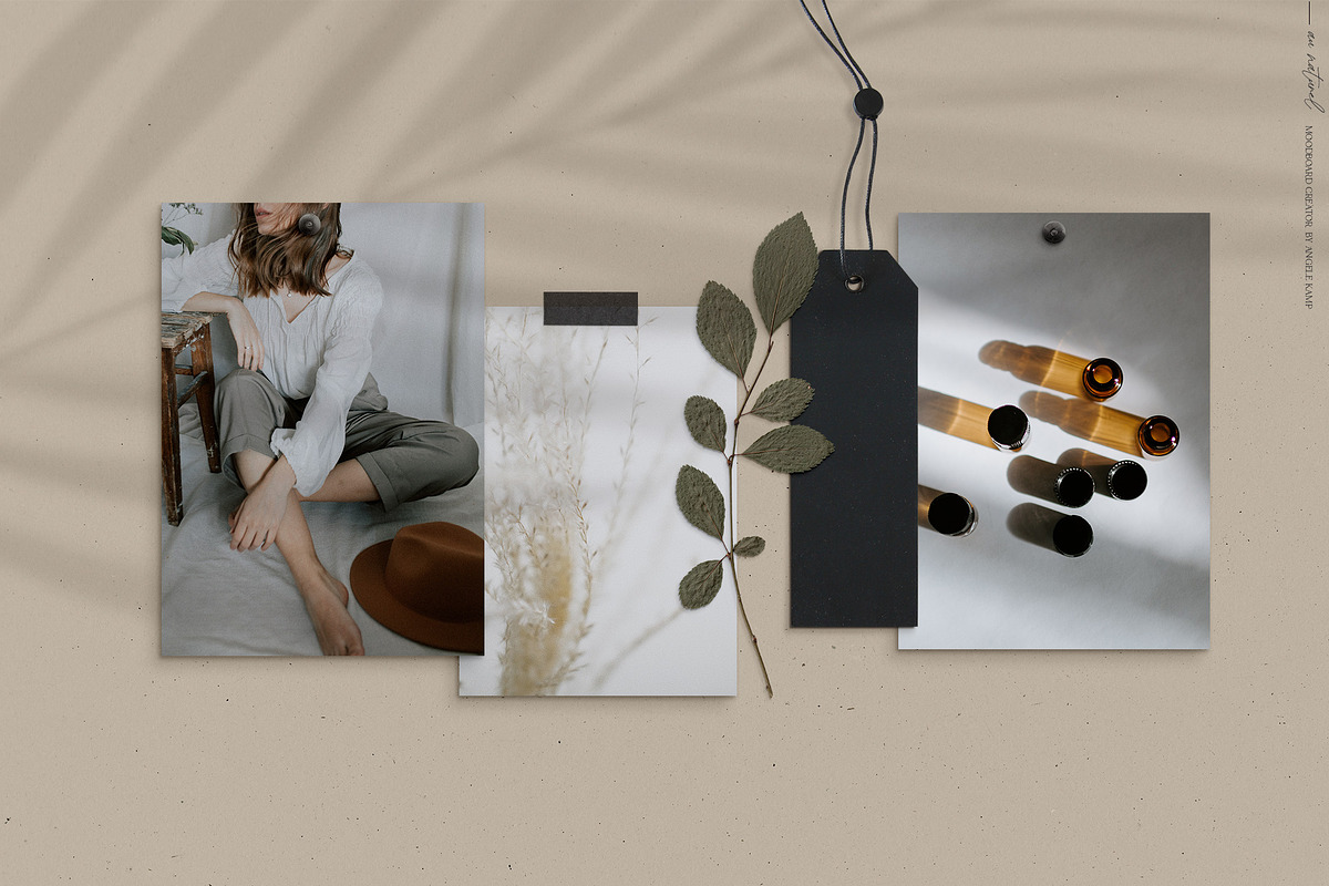Moodboard mockup scene creator, a Product Mockup by Angele Kamp (Photo 2 of 8)