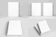 Notebook Mockup Vol 1, a Print Template by Honnum Graphic Art (Thumbnail 10 of 12)