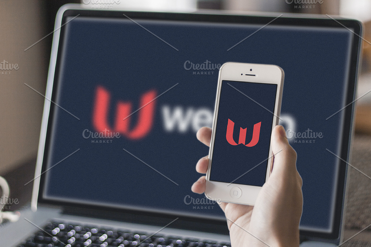 W letter minimal logo design, a Branding & Logo Template by Amadul11 (Photo 4 of 4)