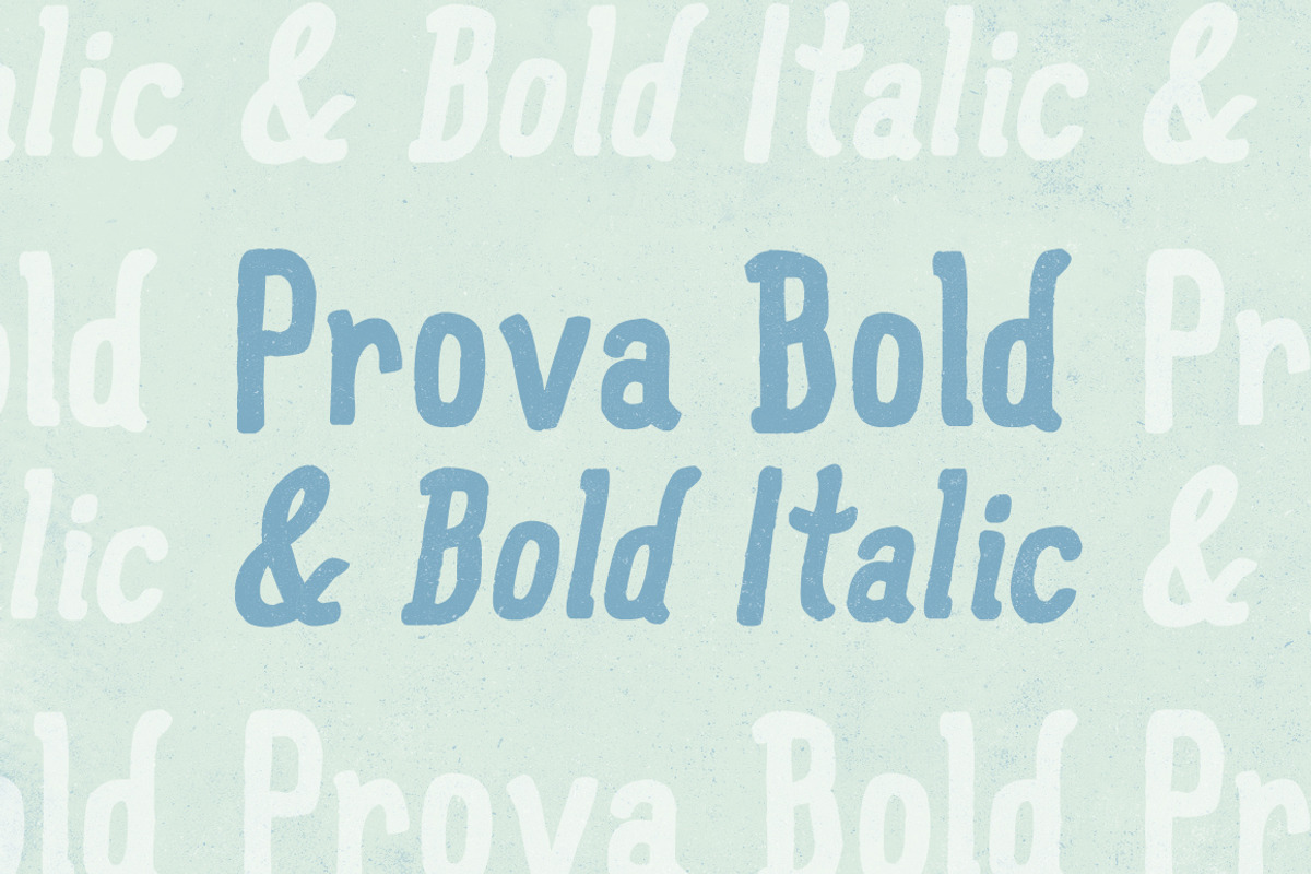 Prova 7-Font Family preview 3