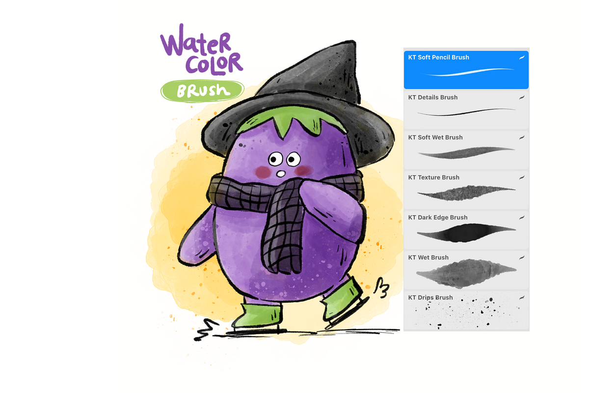 KATIKA Watercolor Brush, a Brushes & More by tika.ardianti (Photo 10 of 10)