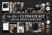 Ultimate Social Media Manager Bundle, a Marketing Template by Meraki Templates (Thumbnail 1 of 12)