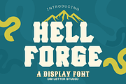 Hell Forge, a Sans Serif Font by Dm Studio (Thumbnail 1 of 10)