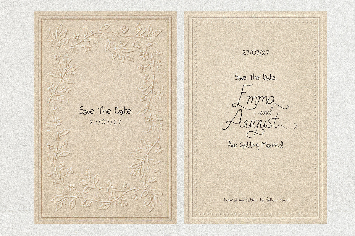 Simple Living - Handwritten Fonts, a Handwritten Font by AndrewPixelType (Photo 7 of 15)