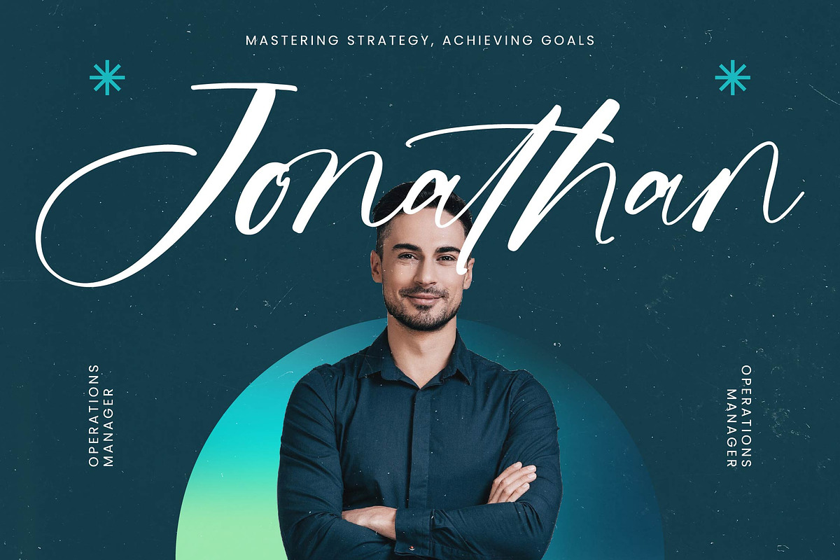 Griftons Jecthor Stylish Handwritten, a Script Font by stylishtype.co (Photo 14 of 20)