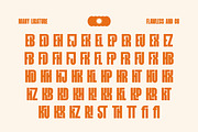 Ehzelnot - Bold Condensed Sans Font, a Sans Serif Font by Flawless And Co (Thumbnail 9 of 10)