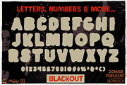 Zombie Vengeance, a Sans Serif Font by Remedy667 (Thumbnail 11 of 11)