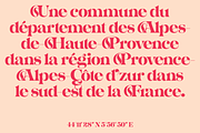 Sisteron, a Font by Simon Walker (Thumbnail 2 of 8)