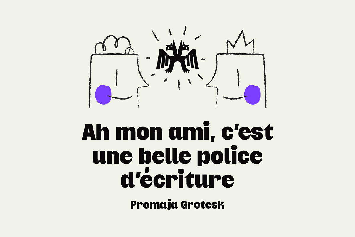 Promaja - Grotesk Type, a Sans Serif Font by Kulturë Type (Photo 2 of 9)