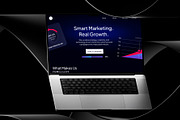 Digital Marketing Website Template, a Landing Page Template by Glyphminds Studios (Thumbnail 2 of 3)