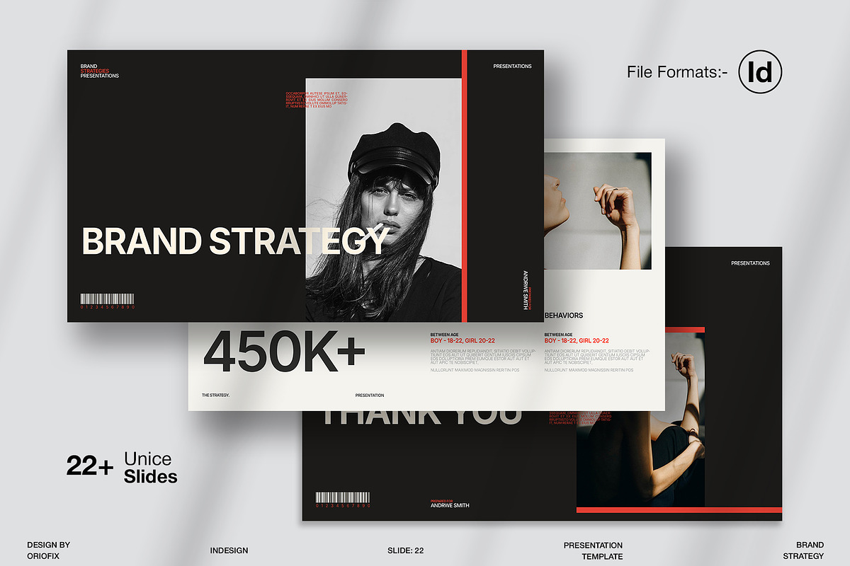 Brand Strategy Presentation Template, a Presentation Template by Oriofix (Photo 1 of 11)