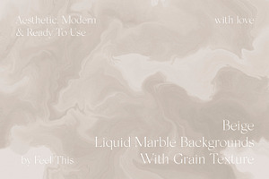 Beige Liquid Marble Backgrounds