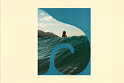 Waves - Hand Drawn Organic Waves, a Decorative Illustration by Madeline ODonoghue Design (Thumbnail 7 of 13)