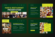 Food & Restaurant Google Slides, a Presentation Template by SquidPixey (Thumbnail 2 of 7)