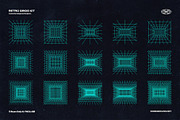 Retro Grids, an Object Graphic by Indieground Design Inc. (Thumbnail 14 of 17)