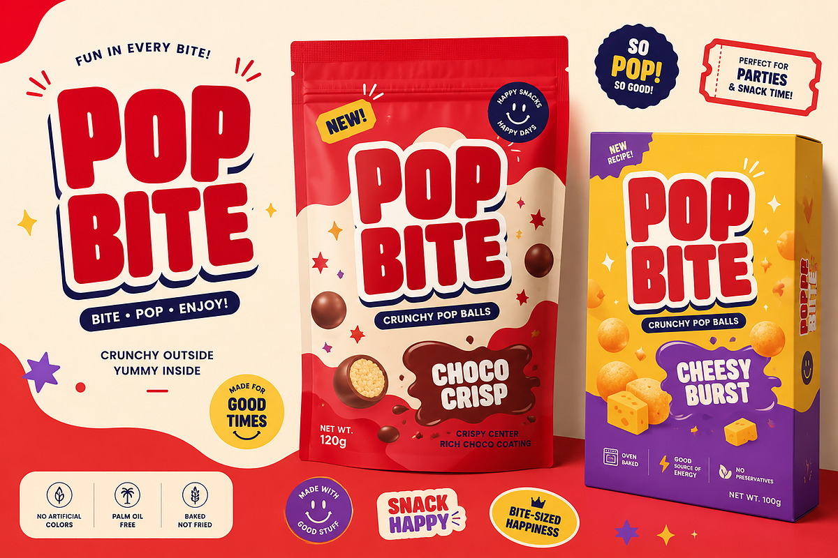 Mega Pop – Bold Display Font, a Slab Serif Font by Wow Magic (Photo 4 of 5)