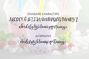 MilkTea, a Script Font by OnTheSpotStudio (Thumbnail 2 of 11)
