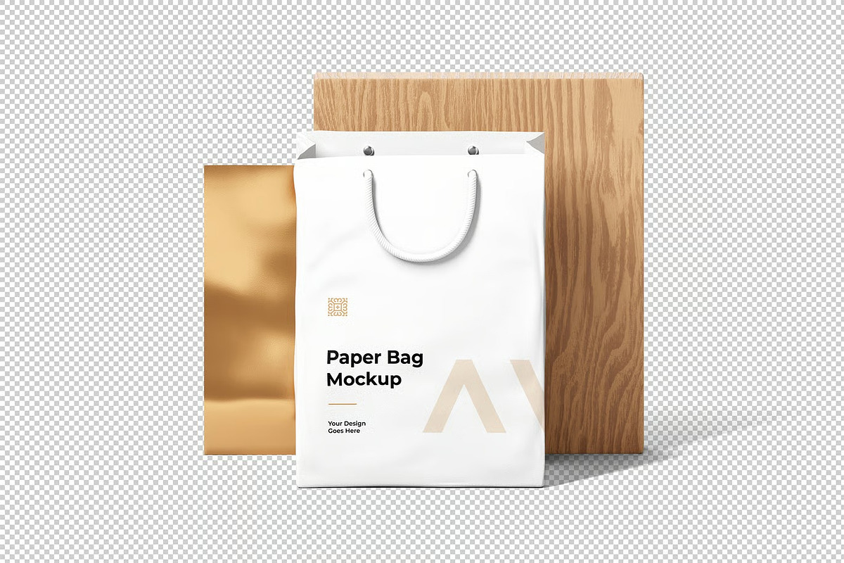 Shopping Bag Mockup, a Packaging Mockup by zpackcreative (Photo 3 of 4)