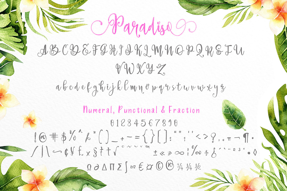 Paradiso - Fonts Duo preview 7