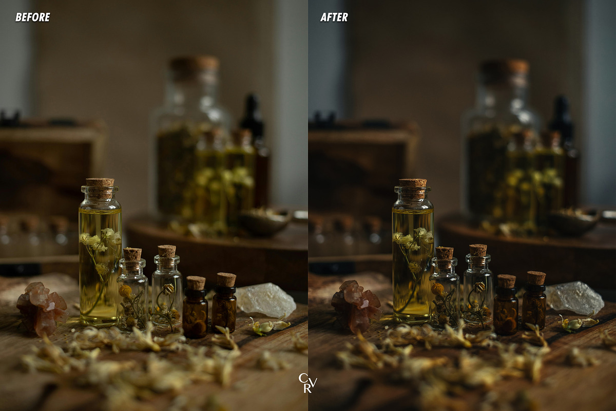 15 Witchy Lightroom Presets, a Preset Add-On by CVR Presets (Photo 7 of 7)