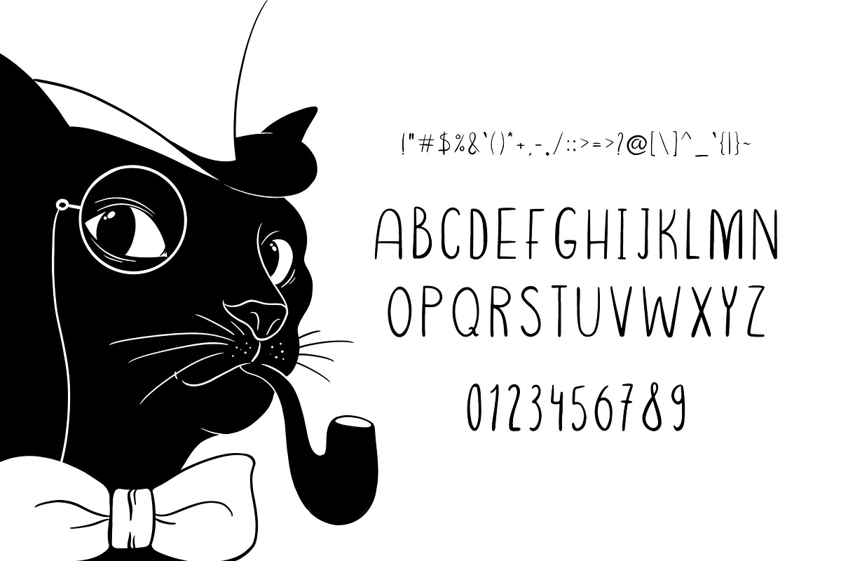 Kramplyc. Blakc Fox font, a Serif Font by Yaniko (Photo 2 of 4)