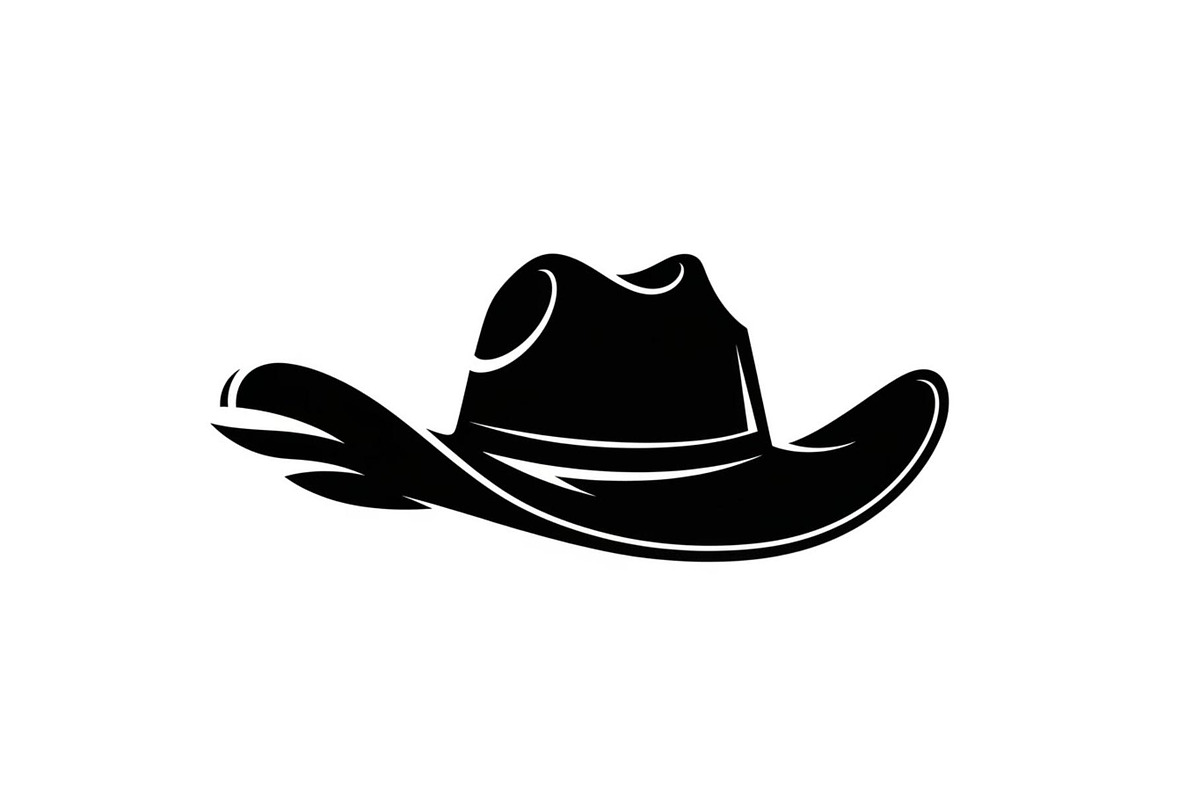 Minimal Cowboy Hat Silhouette Bundle, an Illustration by Designs_River (Photo 12 of 51)