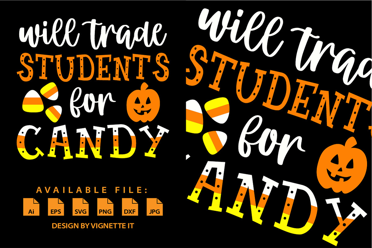 Will trade students for Candy sweet, an Animal Illustration by Vignette.IT (Photo 2 of 3)