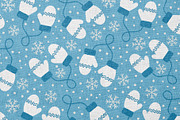 Winter Seamless Pattern, a Pattern Graphic by mejorana (Thumbnail 4 of 4)