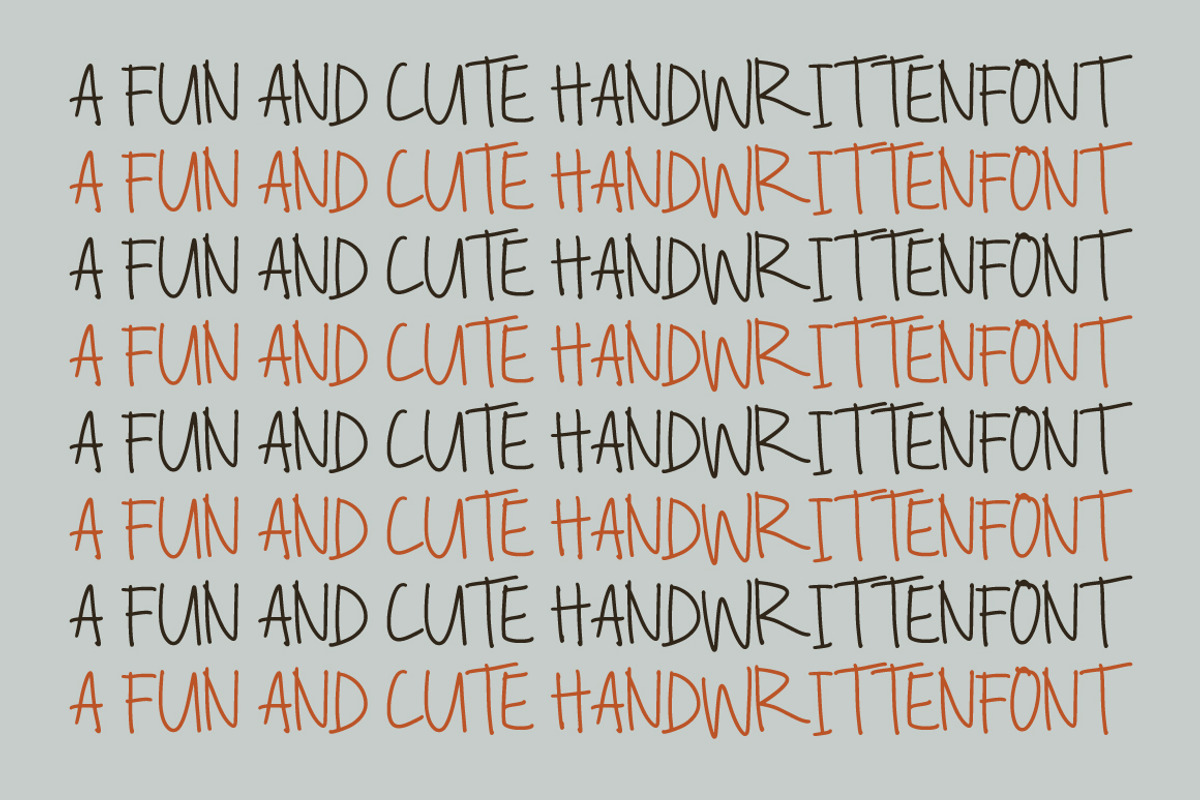 Ratresy - Handwritten Font, a Handwritten Font by tebaltipislab (Photo 6 of 9)