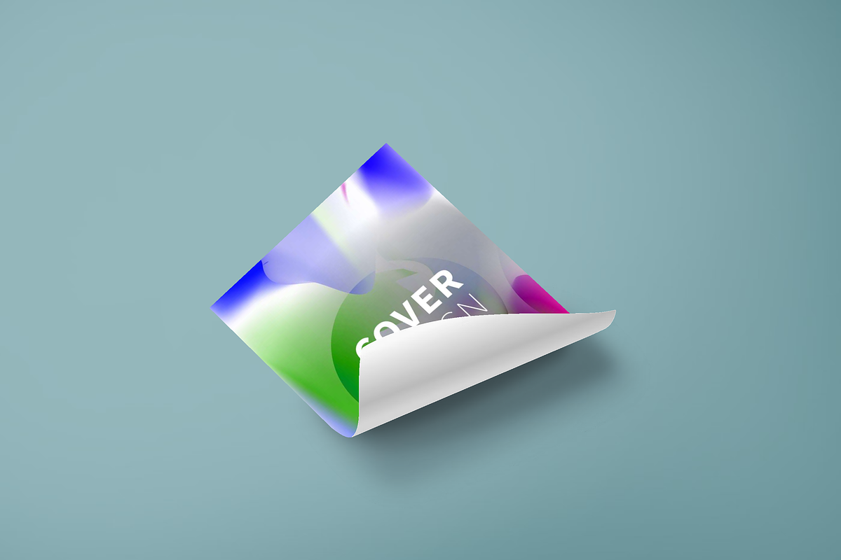 mesh gradient poster design, a Flyer Template by NJ Himel (Photo 4 of 8)