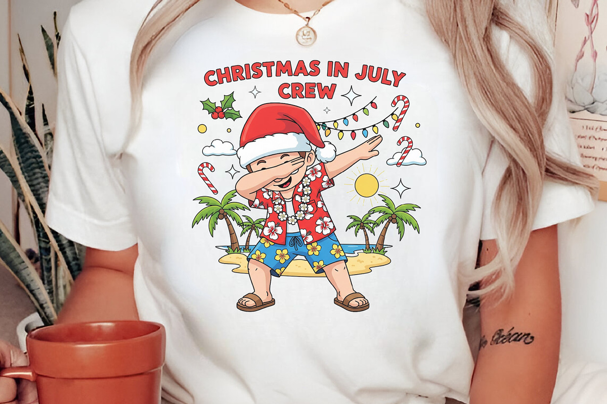 Christmas in July Squad Png, an Illustration by Craft Nest (Photo 3 of 7)
