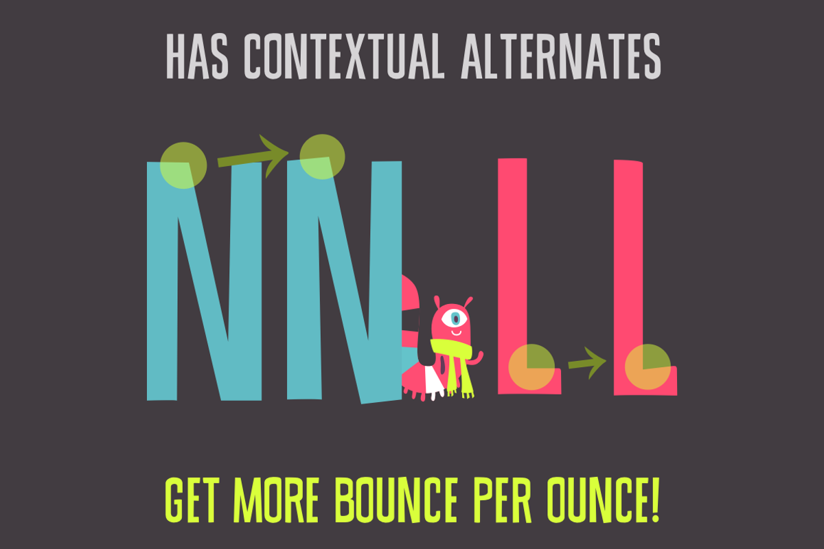 Uptown Sans Typeface preview 3