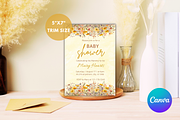 Baby Shower Invitation Template, an Invitation Template by SimoDigitalArt (Thumbnail 7 of 9)