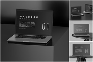 MacBook Mockups Set