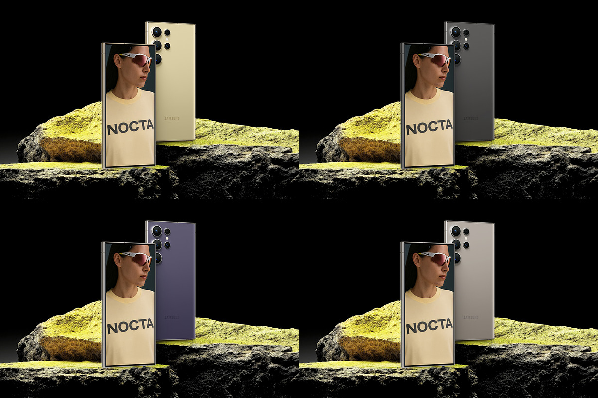 Smartphone Mockup Collection NC-19, a Device Mockup by NOCTA SUPPLY (Photo 3 of 9)