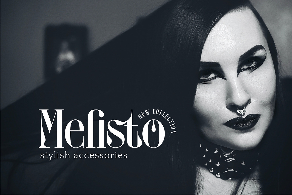 Gothic Love - Condensed Serif Font, a Serif Font by Struvictory.art (Photo 5 of 11)