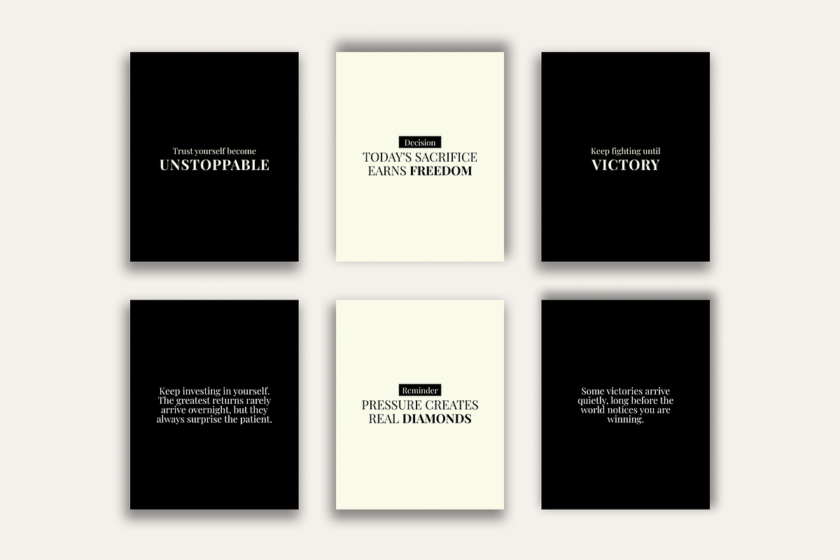 INSPIRING MINDSET 50 INSTAGRAM POST, a Social Media Template by RB Boutique (Photo 8 of 8)