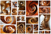 69 Spiral wooden staircases, an Architecture Photo by Handmadefont (Thumbnail 8 of 73)