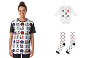 I Love Dad: Father's Day Patterns, a Pattern Graphic by Elatedowl (Thumbnail 6 of 11)