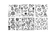 14 svg items Cocktail and Fruits set, a Background Graphic by SketchArtStudio (Thumbnail 3 of 4)
