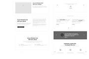 Axure Website framework widget Kit, a Wireframe Template by Humble UX (Thumbnail 3 of 3)