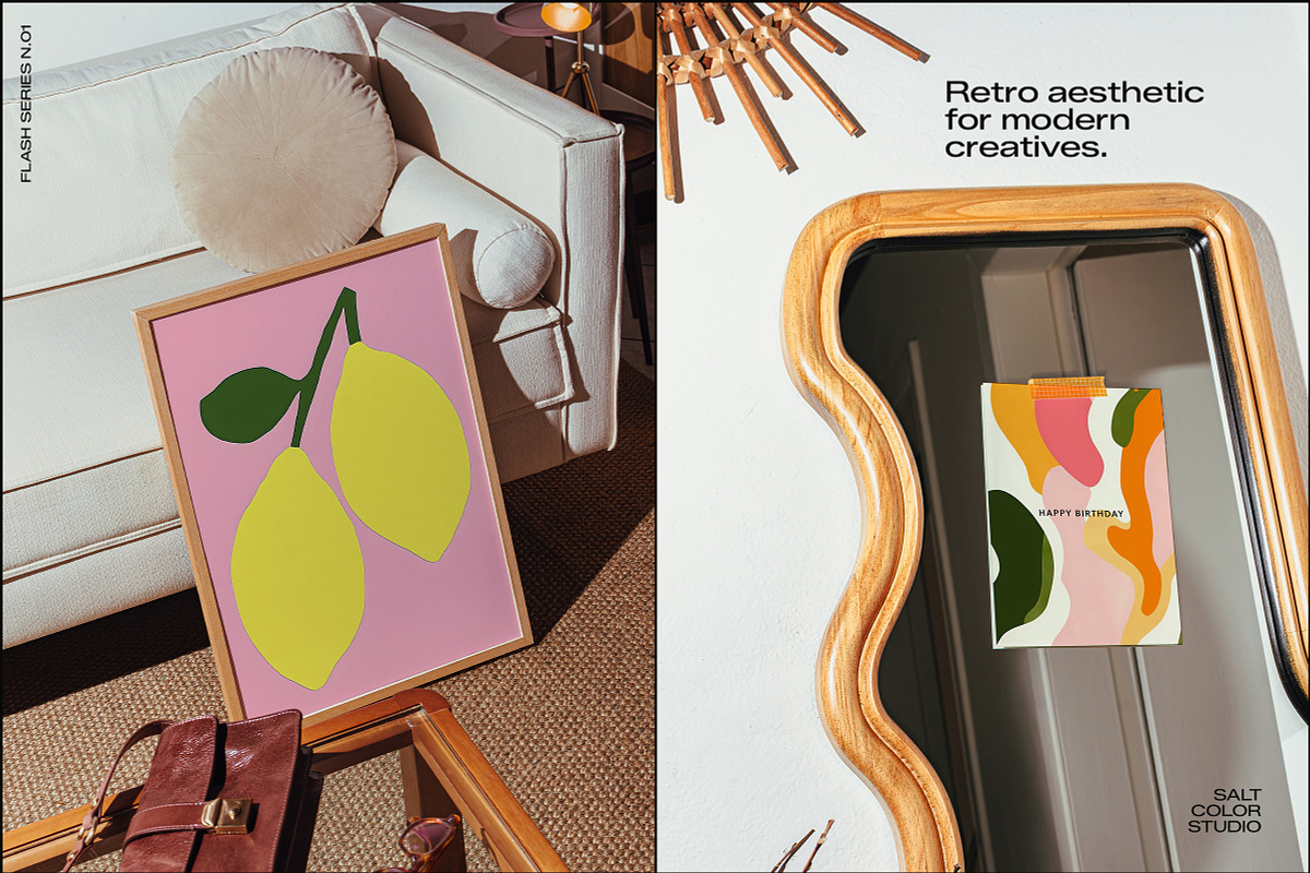 Flash Series N.01 - 25 Card Mockups, a Product Mockup by Salt Color Studio (Photo 3 of 17)