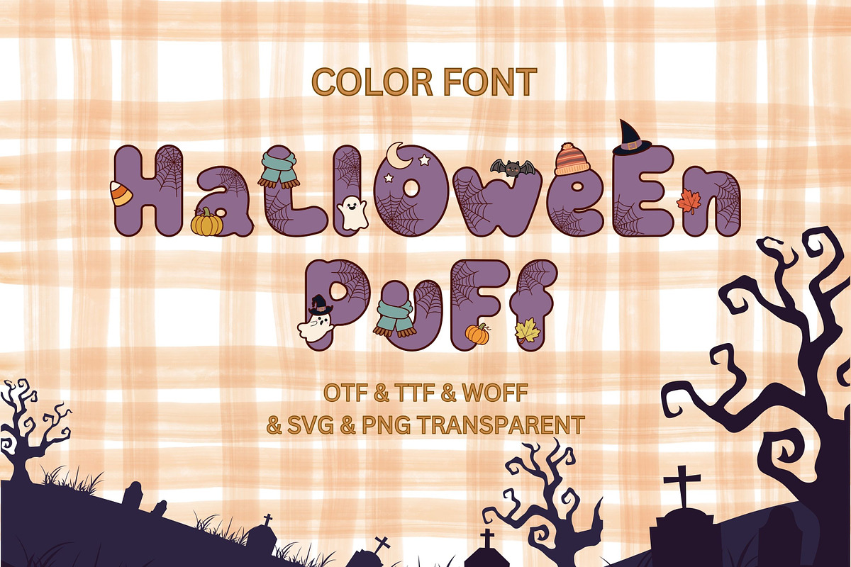 Halloween Font and Alphabet Bundle, a Sans Serif Font by Adalin Shop (Photo 5 of 19)
