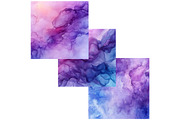 Purple Amethyst Watercolor Texture, a Texture Graphic by CitraGraphics (Thumbnail 6 of 7)
