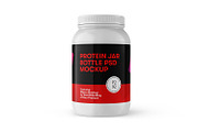 Protein Jar Bottle Mockup, a Cups & Container Mockup by Ram Studio (Thumbnail 3 of 17)