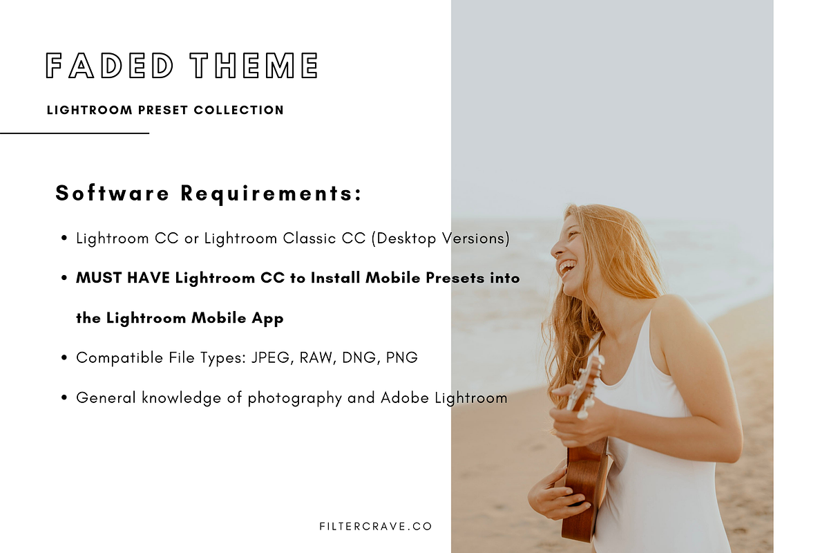 Faded Mobile Lightroom Presets preview 6