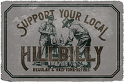 Moonshine Vintage Label Font, a Serif Font by JumboDesign (Thumbnail 4 of 5)