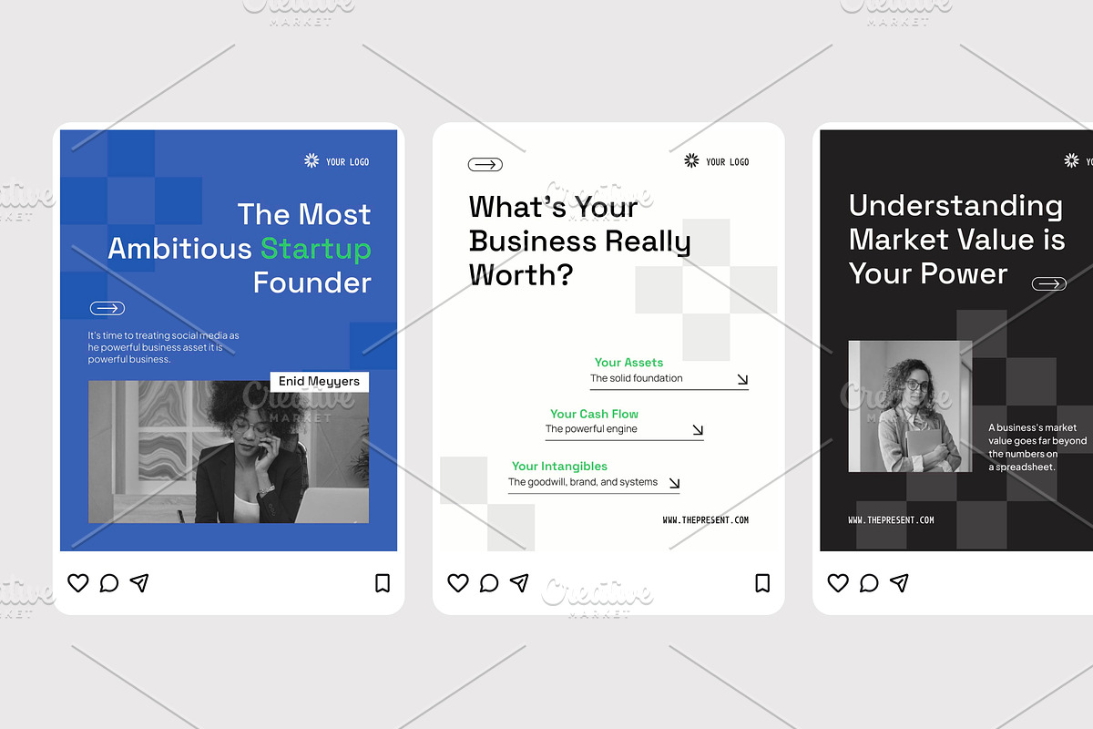 Market Value Analysis - Instagram, a Social Media Template by Izdihaar_Studio (Photo 2 of 4)